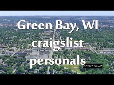 craigslist in green bay|green bay craigslist personals.